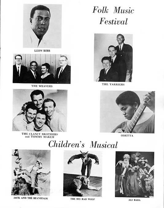 1963 Music Circus Season Souvenir Program, page 20