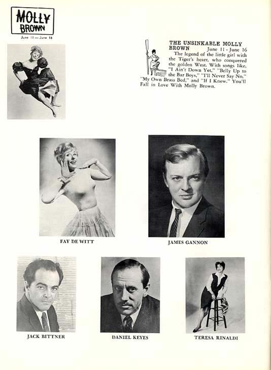 1963 Music Circus Season Souvenir Program, page 7