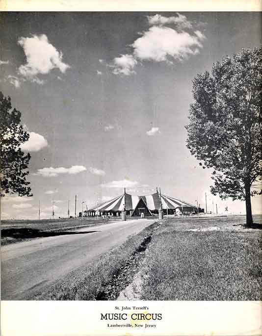 1964 Music Circus Season Souvenir Program, back cover