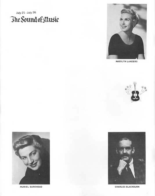 1964 Music Circus Season Souvenir Program, page 13