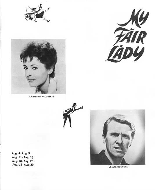 1964 Music Circus Season Souvenir Program, page 14