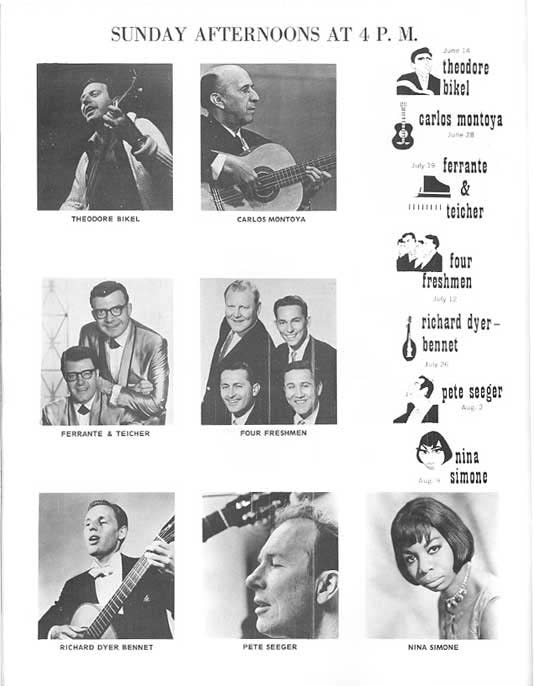 1964 Music Circus Season Souvenir Program, page 17