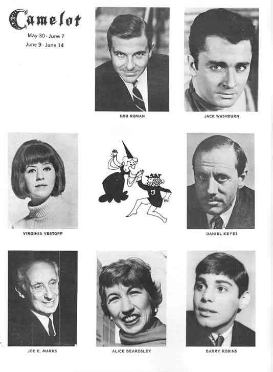 1964 Music Circus Season Souvenir Program, page 5