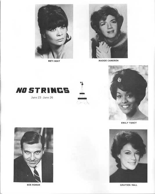 1964 Music Circus Season Souvenir Program, page 7