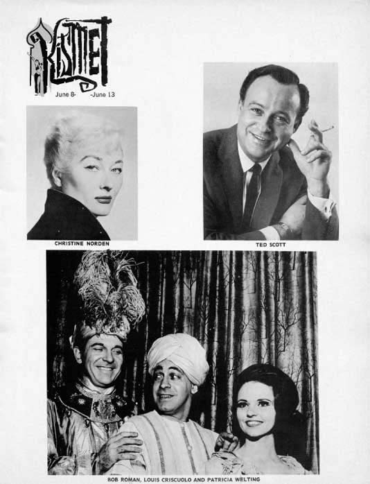 1965 Music Circus Season Souvenir Program, page 7
