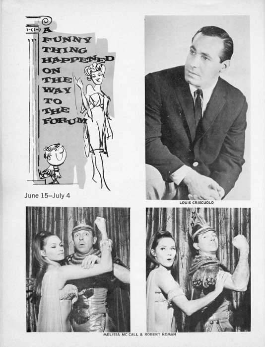 1965 Music Circus Season Souvenir Program, page 8
