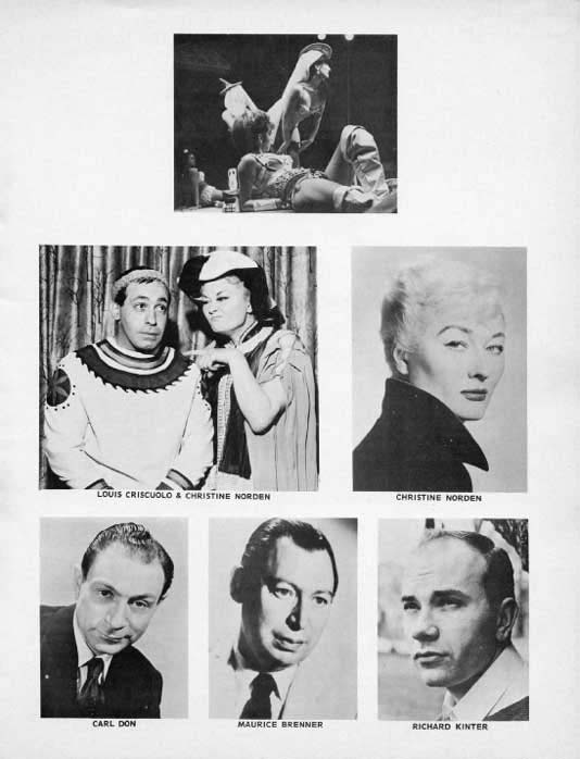 1965 Music Circus Season Souvenir Program, page 9