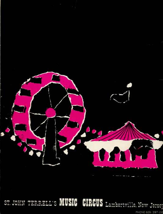 1966 Music Circus Season Souvenir Program, back cover
