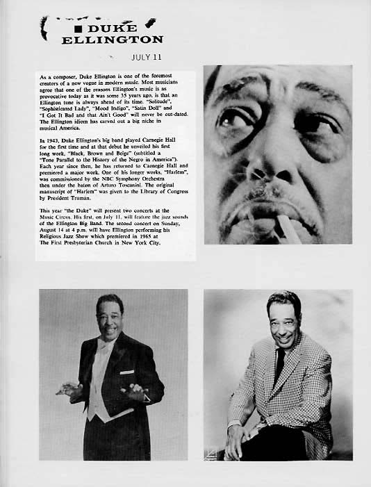 1966 Music Circus Season Souvenir Program, page 14