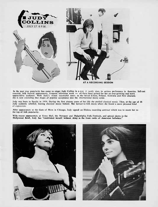 1966 Music Circus Season Souvenir Program, page 15