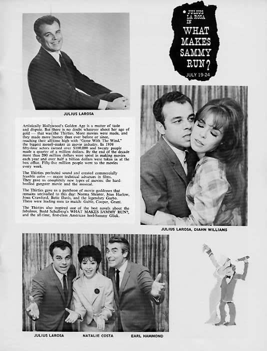 1966 Music Circus Season Souvenir Program, page 17