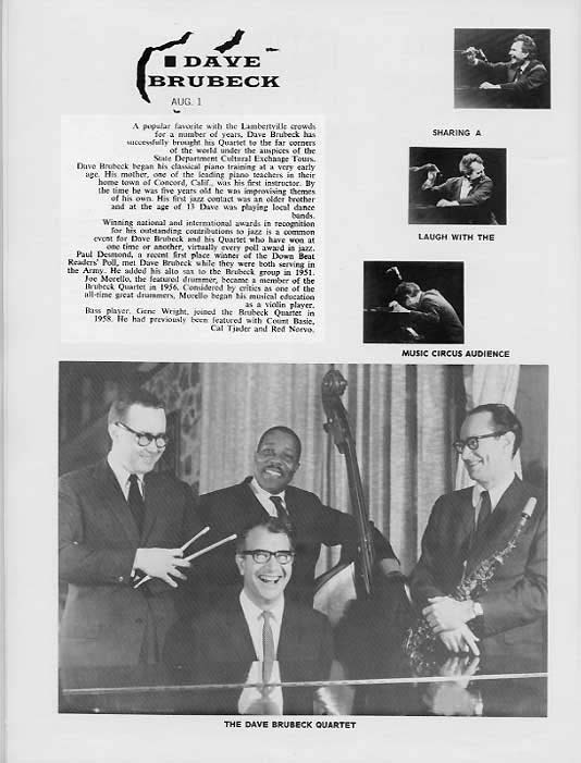 1966 Music Circus Season Souvenir Program, page 20