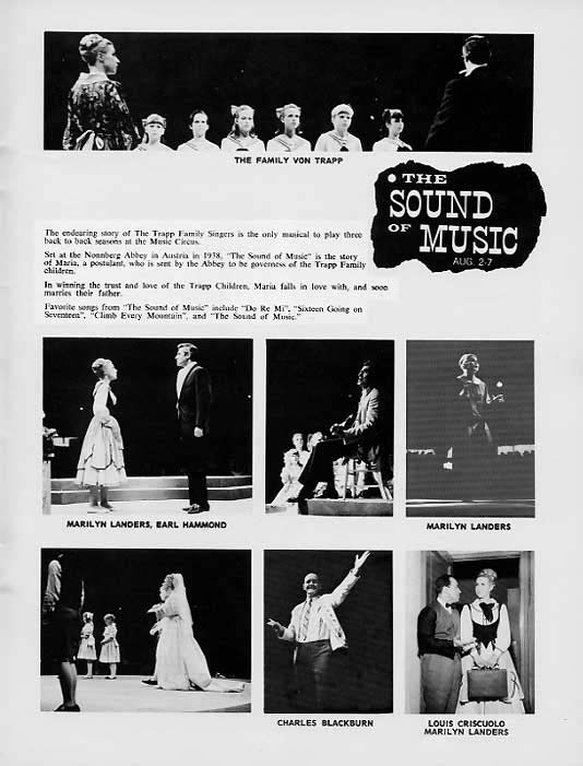 1966 Music Circus Season Souvenir Program, page 21