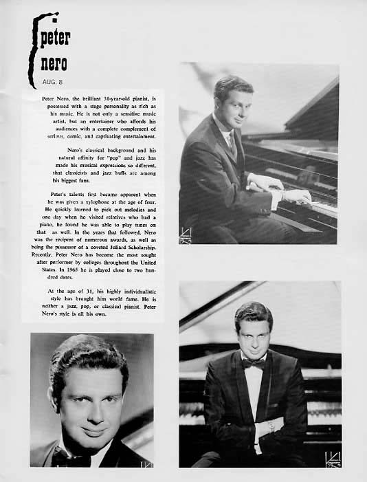 1966 Music Circus Season Souvenir Program, page 23