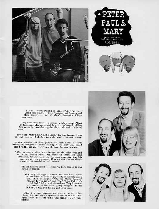 1966 Music Circus Season Souvenir Program, page 27