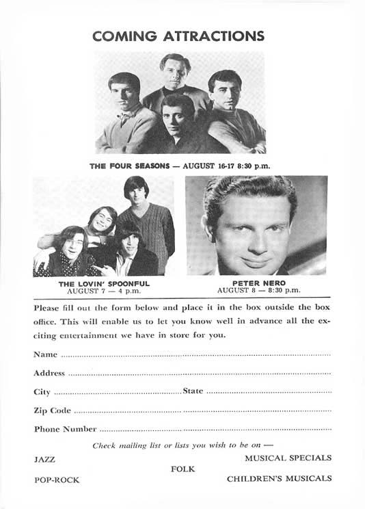 What Makes Sammy Run?' 1966 playbill, page 15