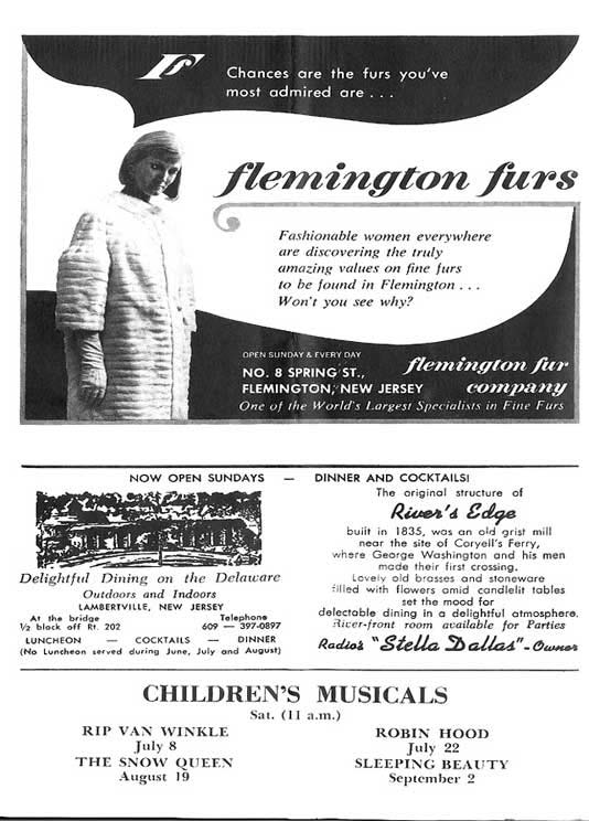 'The Fantasticks' 1967 playbill, Page 1
