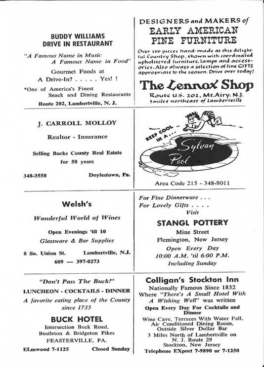 On a Clear Day You Can See Forever' 1967 playbill, page 4