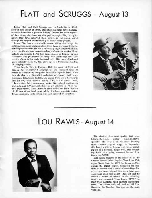 1967 Music Circus Season Souvenir Program, page 16