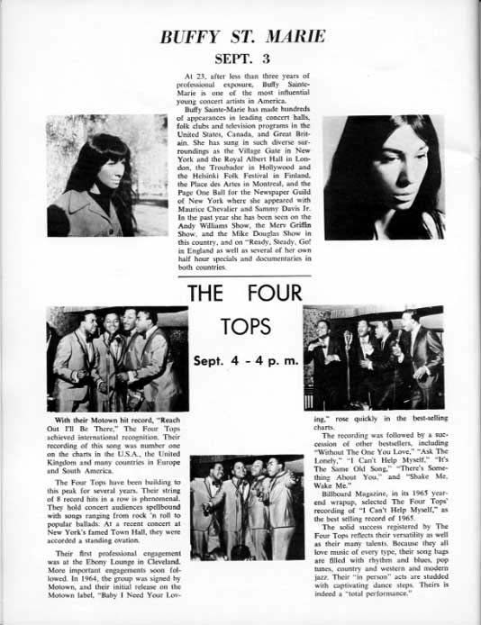 1967 Music Circus Season Souvenir Program, page 19
