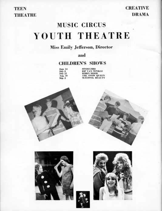 1967 Music Circus Season Souvenir Program, page 21