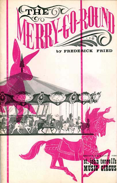 '1963 Dentzel Carousel Pamphlet, cover
