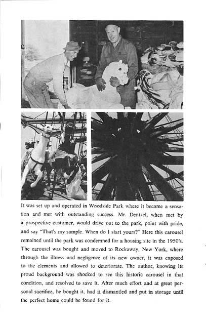 '1963 Dentzel Carousel Pamphlet, page 2