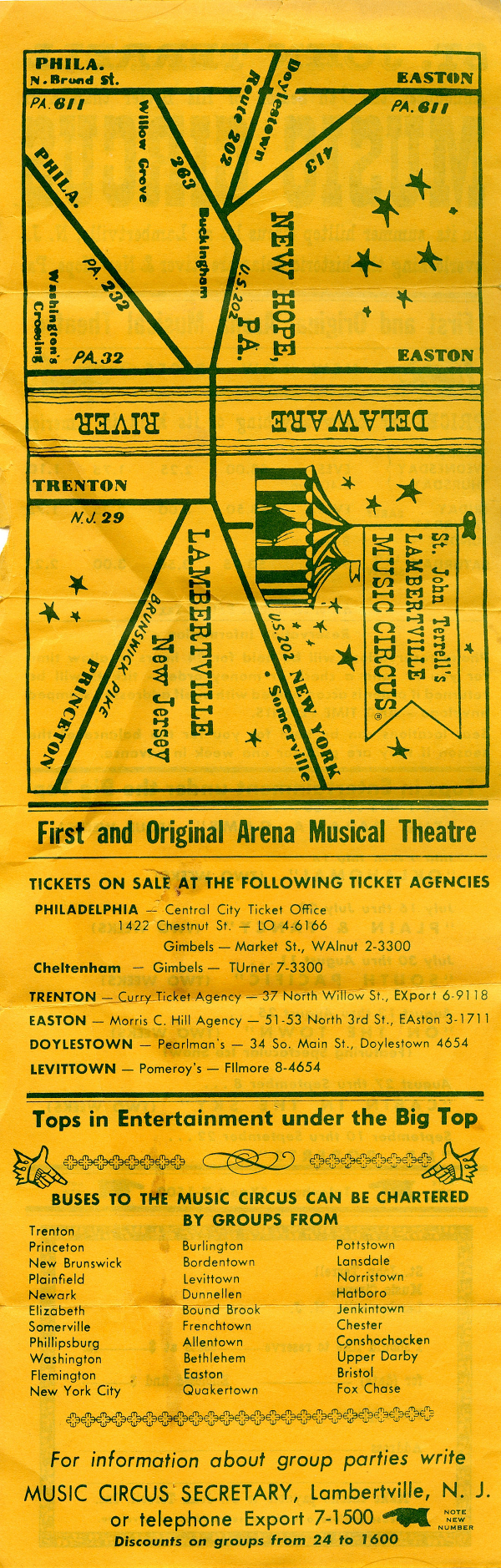 1957 Ticket Order Form Flyer back