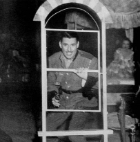 Wilbur Evans as the Chocolate Soldier in 1949