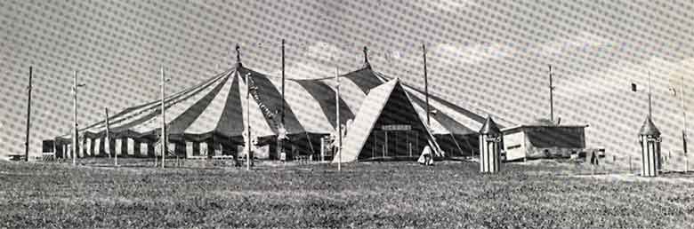 New Tent on US Route 202 erected in 1962