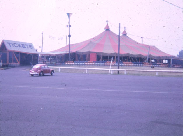 Tent and Box Office, September 1968.