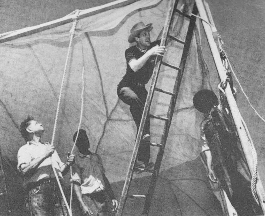 Raising the Tent, 1954