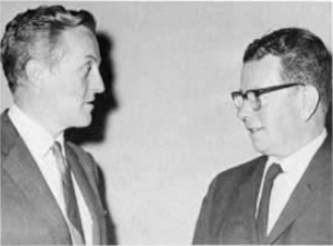 St. John Terrell and NJ Governor Richard J. Hughes in 1966.